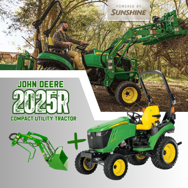 2025R (25 hp) John Deere Tractor Package Special New Tractor Packages